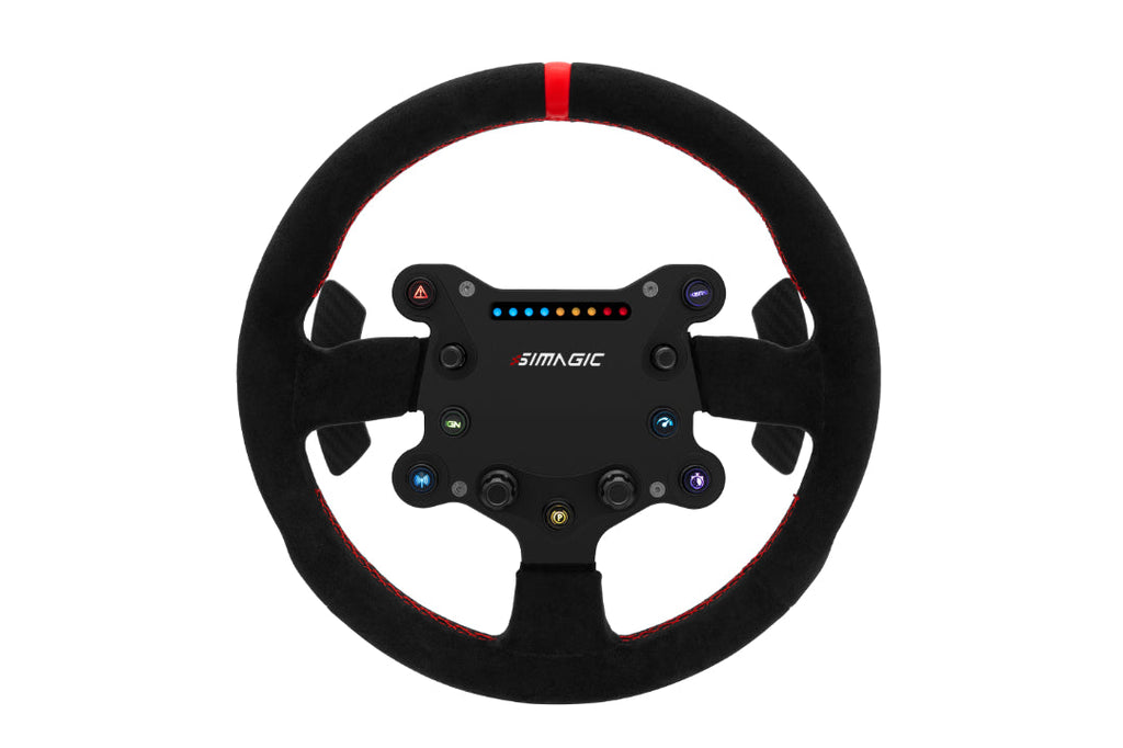 Simagic GTS Leather Wheel and Button Box