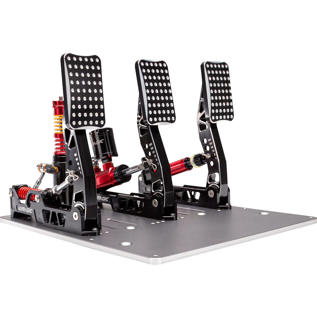 Simagic P2000 Pedal Set Hydraulic Load Cell Sim Racing Pedals