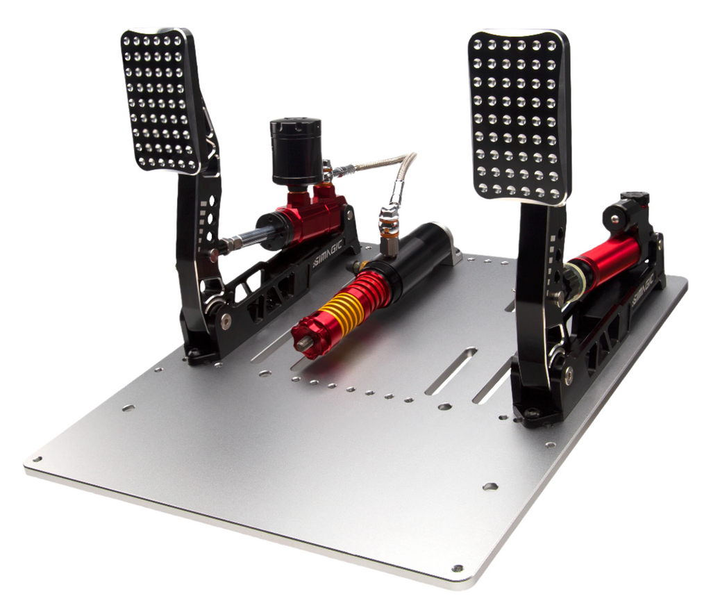 Simagic P2000 Pedal Set Hydraulic Load Cell Sim Racing Pedals
