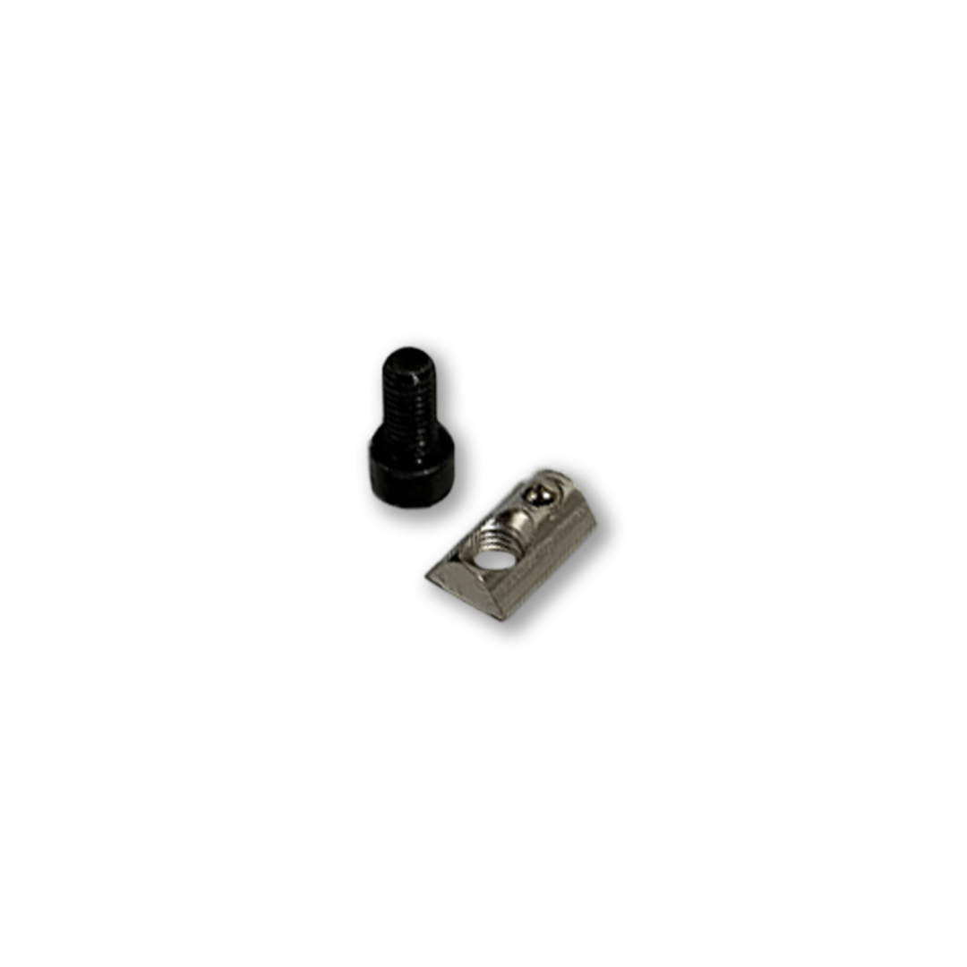 Hex Bolt and Ball-bearing Nut for 8mm T-Slot - Set of 10 or 20