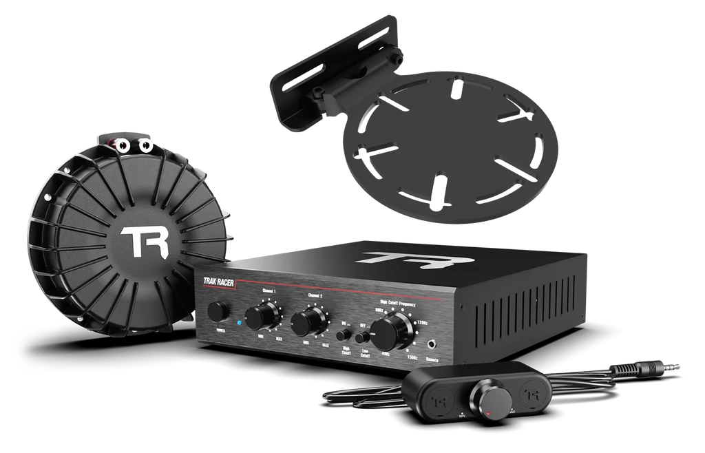 V2 Pro 2CH 200W Low-Frequency Class-D Amplifier & Bass Shaker Kit with Universal Rig Mount